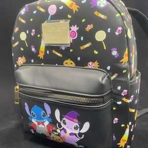 Disney x Her Universe Stitch and Angel Halloween Backpack - NWT